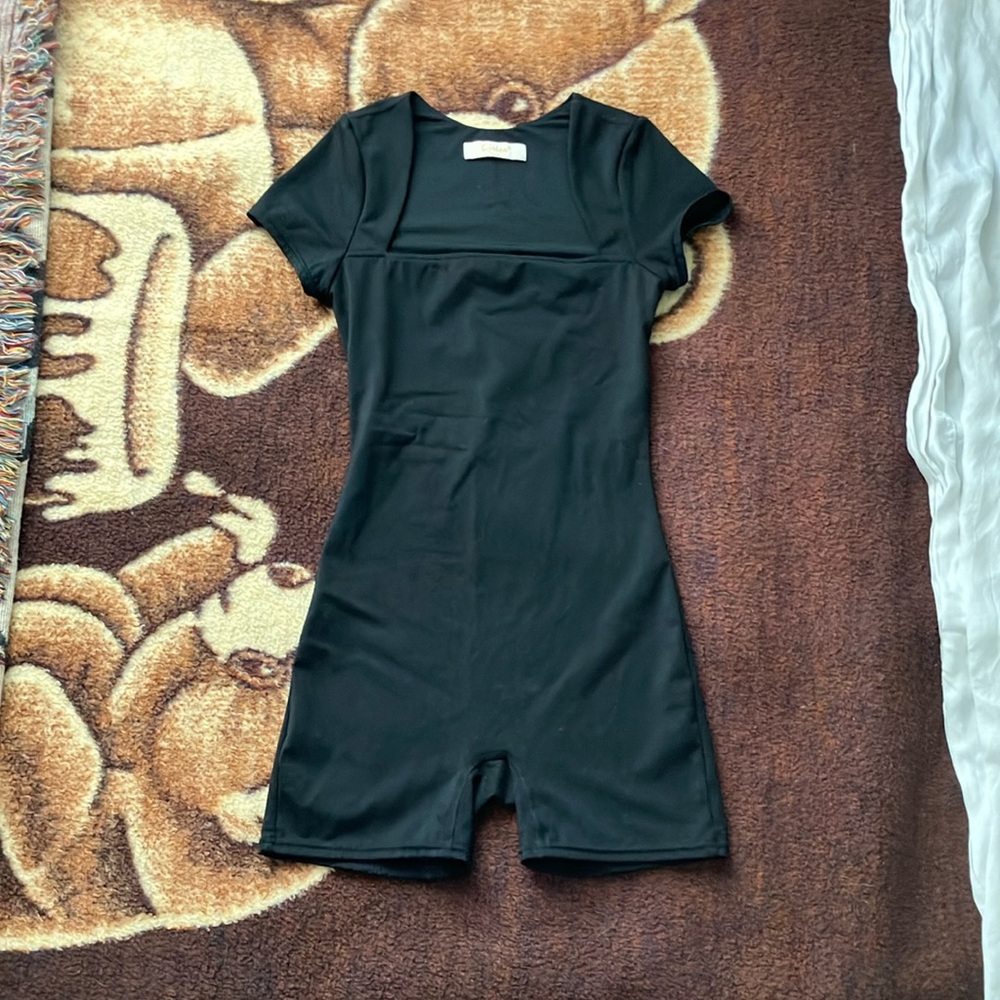 Black Bodycon Romper